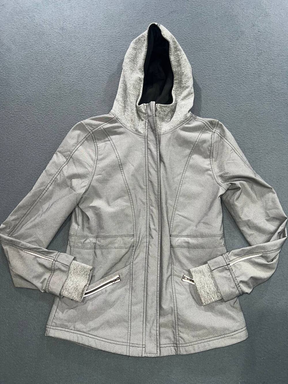 Lululemon Ivviva Apres Run Anorak Jacket kids Size 14 A009552